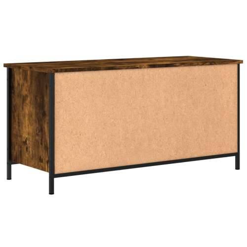 TV ormarić boja dimljenog hrasta 100x40x50 cm konstruirano drvo - Dimljeni hrast 1 Cijena