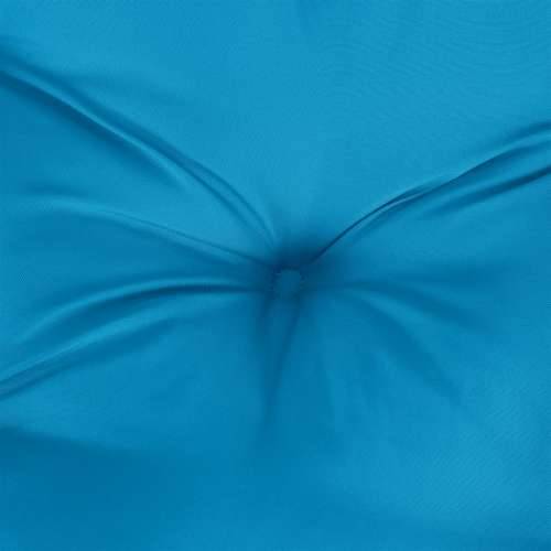 Jastuci za palete 7 kom plavi od tkanine Cijena