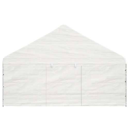 Šator s krovom bijeli 11,15 x 5,88 x 3,75 m polietilen Cijena