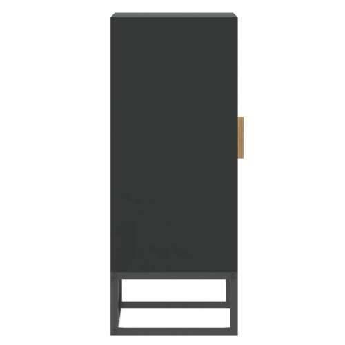 Komoda crna 60 x 30 x 75 cm od konstruiranog drva - Crna 1 Cijena
