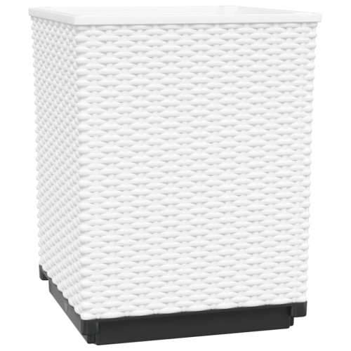 Sadilice 4 kom bijele 30 x 30 x 37 cm od polipropilena - Bijela 4 Cijena