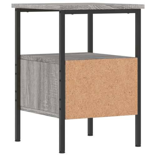 Noćni ormarić siva boja hrasta 34x36x50 cm konstruirano drvo - Sivi hrast sonoma 1 Cijena