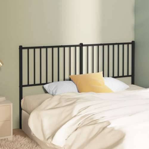 Metalno uzglavlje crno 160 cm - Crna 160 cm 1 Cijena