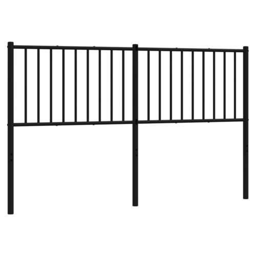 Metalno uzglavlje crno 160 cm - Crna 160 cm 1 Cijena