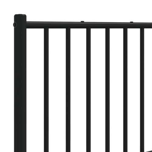 Metalno uzglavlje crno 160 cm - Crna 160 cm 1 Cijena