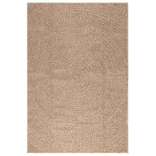 Tepih ZIZUR 120 x 170 cm s izgledom jute unutarnji i vanjski - Smeđa 120 x 170 cm Okruglo Cijena