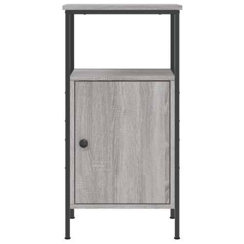 Noćni ormarić siva boja hrasta 41x31x80 cm konstruirano drvo - Sivi hrast sonoma 1 Cijena