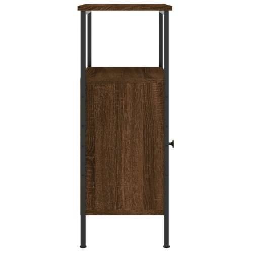 Noćni ormarić smeđa boja hrasta 41x31x80 cm konstruirano drvo - Smeđi hrast 1 Cijena