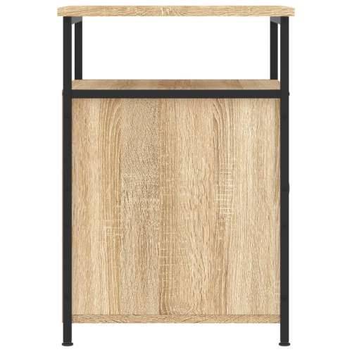 Noćni ormarić boja hrasta 40 x 42 x 60 cm od konstruiranog drva - sonoma hrast 1 Cijena