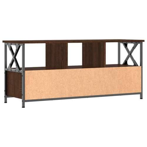 TV ormarić boja smeđeg hrasta 102x33x45 cm od drva i željeza - Smeđi hrast 1 102 cm Cijena