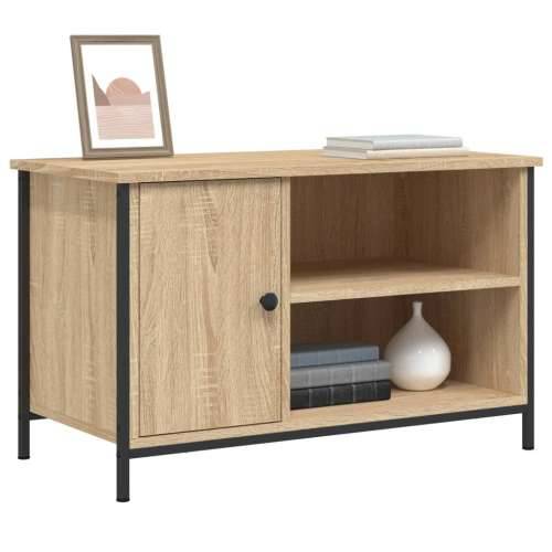 TV ormarić boja hrasta 80x40x50 cm od konstruiranog drva - sonoma hrast 1 Cijena