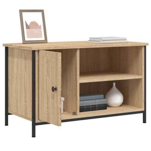 TV ormarić boja hrasta 80x40x50 cm od konstruiranog drva - sonoma hrast 1 Cijena