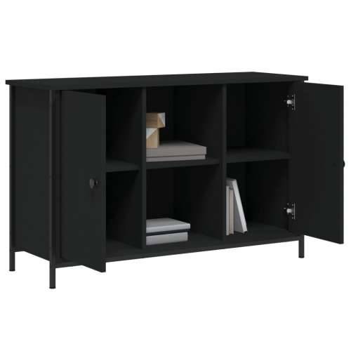 TV ormarić crni 100 x 35 x 65 cm od konstruiranog drva - Crna 1 Cijena