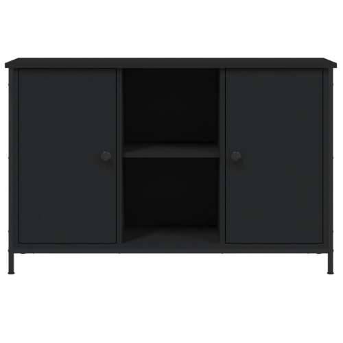 TV ormarić crni 100 x 35 x 65 cm od konstruiranog drva - Crna 1 Cijena