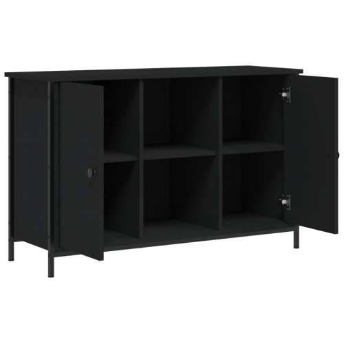 TV ormarić crni 100 x 35 x 65 cm od konstruiranog drva - Crna 1 Cijena