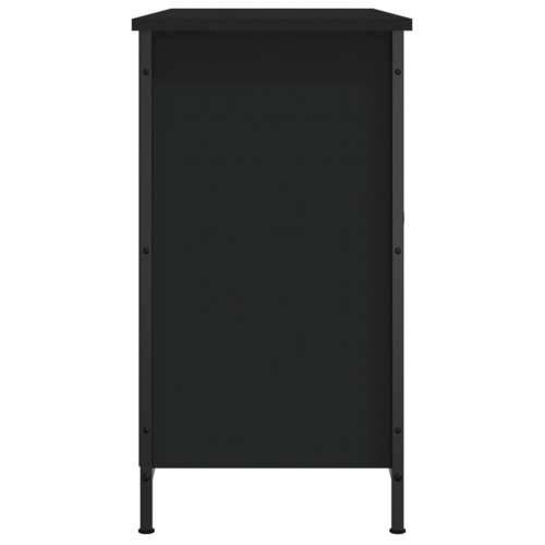TV ormarić crni 100 x 35 x 65 cm od konstruiranog drva - Crna 1 Cijena