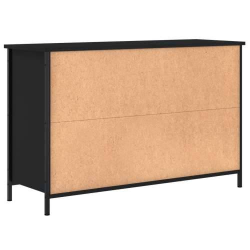TV ormarić crni 100 x 35 x 65 cm od konstruiranog drva - Crna 1 Cijena