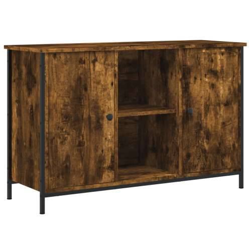 TV ormarić boja dimljenog hrasta 100x35x65 cm konstruirano drvo - Dimljeni hrast 1 Cijena