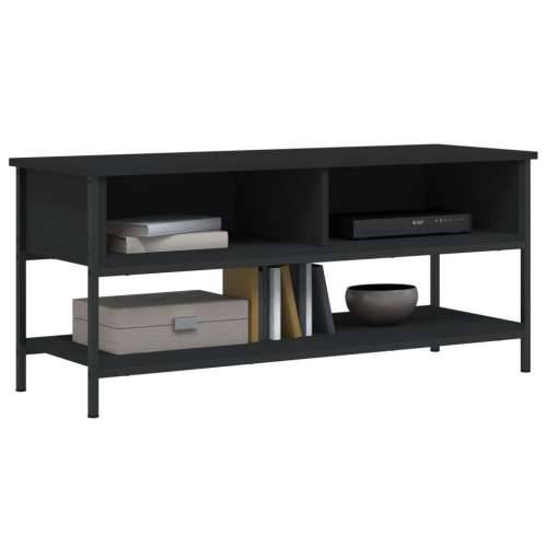 TV ormarić crni 100 x 35 x 45 cm od konstruiranog drva - Crna 1 Cijena