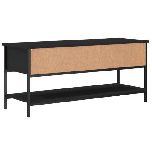 TV ormarić crni 100 x 35 x 45 cm od konstruiranog drva - Crna 1 Cijena