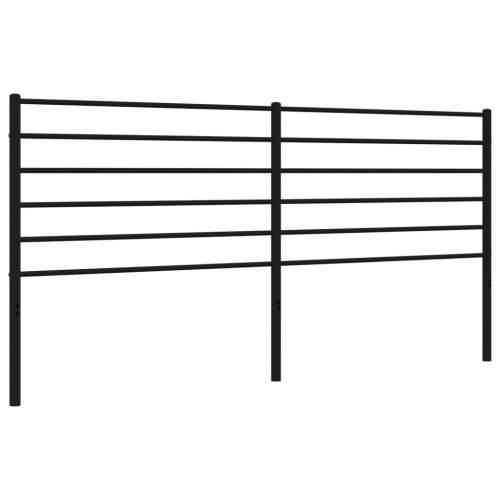 Metalno uzglavlje crno 180 cm - Crna 180 cm 1 Cijena