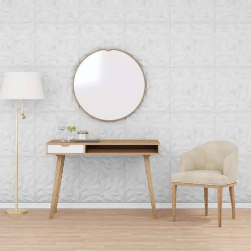 Zidni paneli 12 kom bijeli 50 x 50 cm XPS 3 m² uzorak ametista - Bijela 12 Cijena