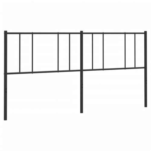 Metalno uzglavlje crno 193 cm - Crna 193 cm 1 Cijena