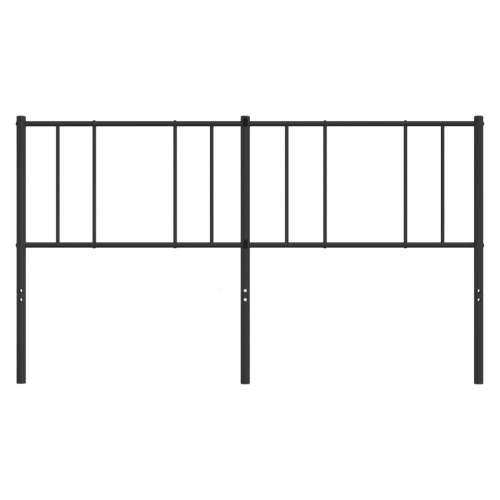 Metalno uzglavlje crno 193 cm - Crna 193 cm 1 Cijena