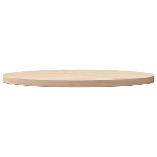 Ploča za stol 60 x 30 x 2,5 cm od masivne borovine ovalna - Prirodna 60 x 30 x 2.5 cm 1 Cijena