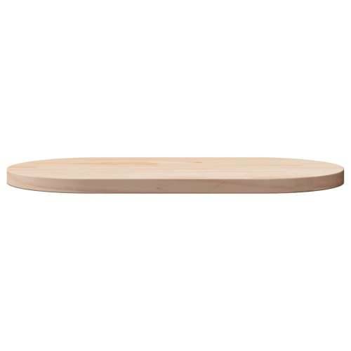 Ploča za stol 80 x 40 x 2,5 cm od masivne borovine ovalna - Prirodna 80 x 40 x 2.5 cm 1 Cijena
