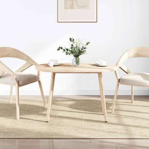 Ploča za stol 110 x 55 x 2,5 cm od masivne borovine ovalna - Prirodna 110 x 55 x 2.5 cm 1 Cijena