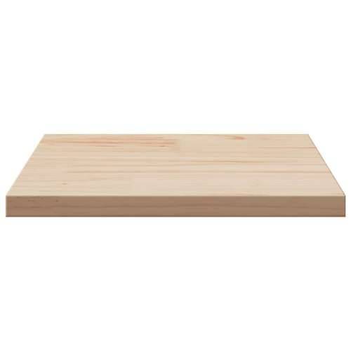 Ploča za stol 40 x 40 x 2,5 cm od masivne borovine četvrtasta - Prirodna 40 x 40 x 2.5 cm 1 Cijena