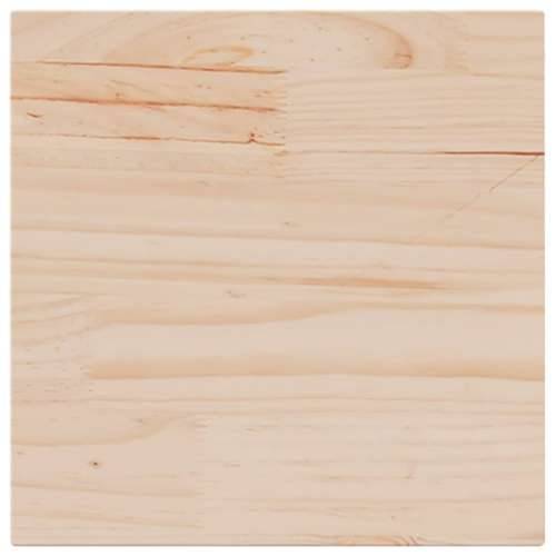 Ploča za stol 40 x 40 x 2,5 cm od masivne borovine četvrtasta - Prirodna 40 x 40 x 2.5 cm 1 Cijena