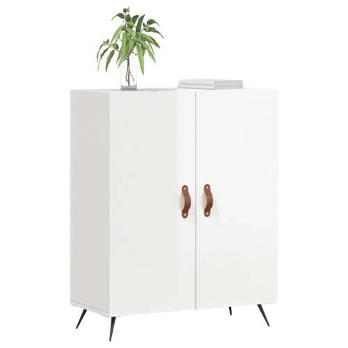 Komoda sjajna bijela 69,5x34x90 cm od konstruiranog drva - Visoko sjajno bijela 1 Cijena