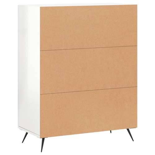 Komoda sjajna bijela 69,5x34x90 cm od konstruiranog drva - Visoko sjajno bijela 1 Cijena