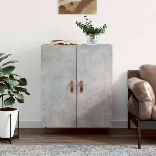 Komoda siva boja betona 69,5x34x90 cm od konstruiranog drva - Beton siva 1 Cijena