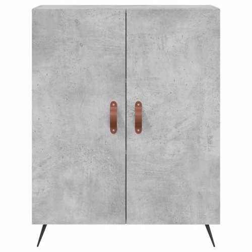 Komoda siva boja betona 69,5x34x90 cm od konstruiranog drva - Beton siva 1 Cijena
