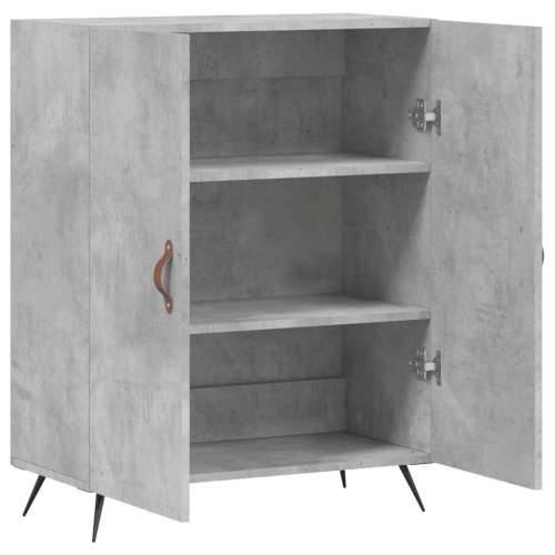 Komoda siva boja betona 69,5x34x90 cm od konstruiranog drva - Beton siva 1 Cijena