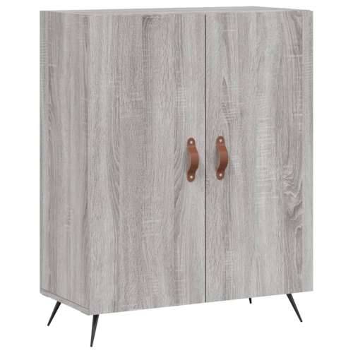 Komoda boja hrasta sonome 69,5 x 34 x 90 cm konstruirano drvo - Sivi hrast sonoma 1 Cijena