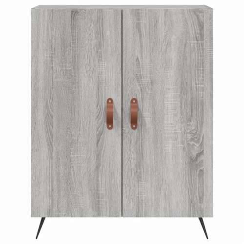 Komoda boja hrasta sonome 69,5 x 34 x 90 cm konstruirano drvo - Sivi hrast sonoma 1 Cijena