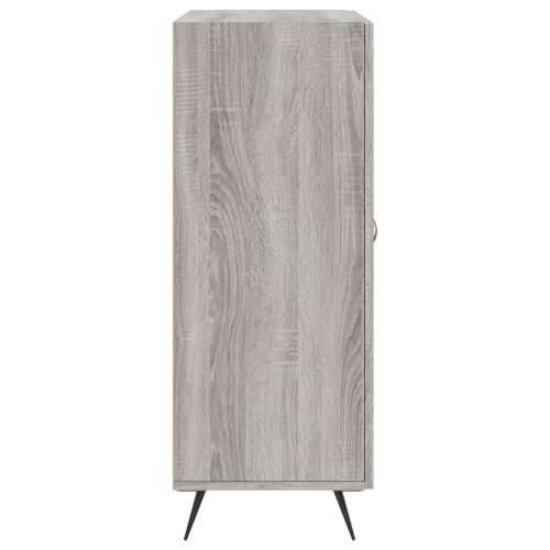 Komoda boja hrasta sonome 69,5 x 34 x 90 cm konstruirano drvo - Sivi hrast sonoma 1 Cijena