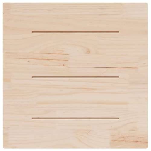 Ploča za stol bijela 70x70x2,5 cm masivna borovina četvrtasta - Bijela 70 x 70 x 2.5 cm 1 Cijena