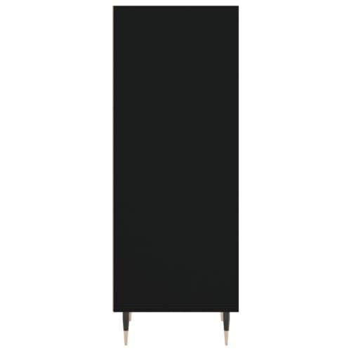 Komoda crna 34,5 x 32,5 x 90 cm od konstruiranog drva - Crna 1 Cijena