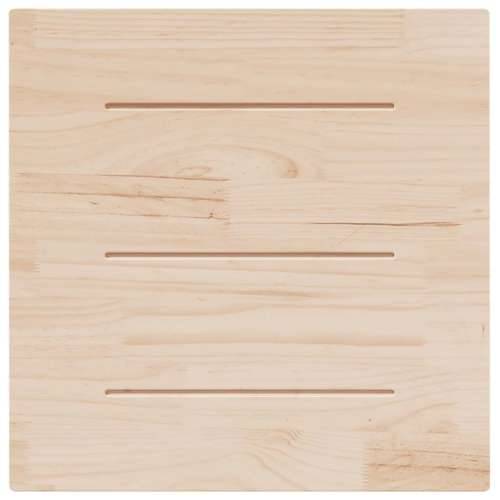 Ploča za stol bijela 80x80x2,5 cm masivna borovina četvrtasta - Bijela 80 x 80 x 2.5 cm 1 Cijena