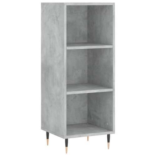 Komoda siva boja betona 34,5x32,5x90 cm od konstruiranog drva - Beton siva 1 Cijena