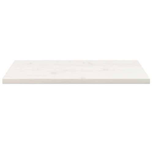 Ploča za stol bijela 80x40x2,5 cm masivna borovina pravokutna - Bijela 80 x 40 x 2.5 cm 1 Cijena