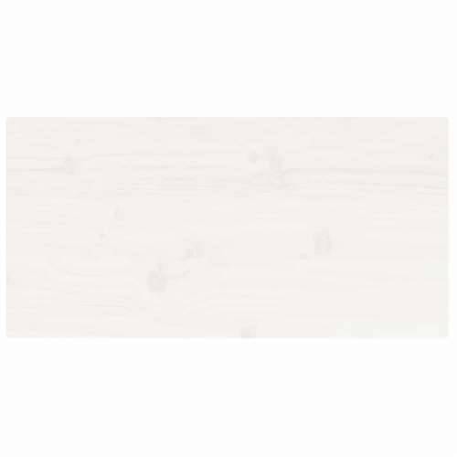 Ploča za stol bijela 80x40x2,5 cm masivna borovina pravokutna - Bijela 80 x 40 x 2.5 cm 1 Cijena