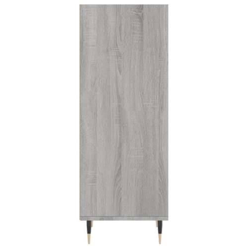 Komoda boja hrasta sonome 34,5x32,5x90 cm konstruirano drvo - Sivi hrast sonoma 1 Cijena