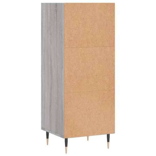 Komoda boja hrasta sonome 34,5x32,5x90 cm konstruirano drvo - Sivi hrast sonoma 1 Cijena
