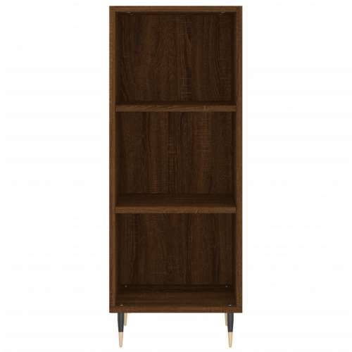 Komoda boja smeđeg hrasta 34,5x32,5x90 cm od konstruiranog drva - Smeđi hrast 1 Cijena